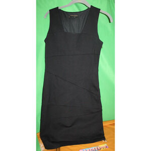 Cynthia Steffe Black Sleeveless Side Zip Dress Size Women's 2